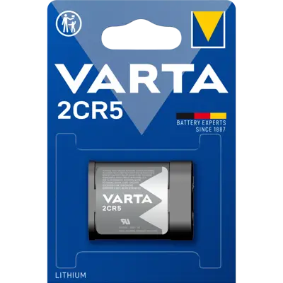 Батарейка в змішувач VARTA Lithium 6203 2CR5 1BL