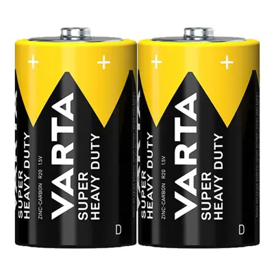 Батарейка VARTA 2020 R20 Superlife 2шт shrink