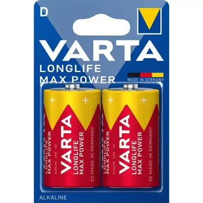 Батарейка VARTA 4720 LR20 LONGLIFE MaxPower 2BL