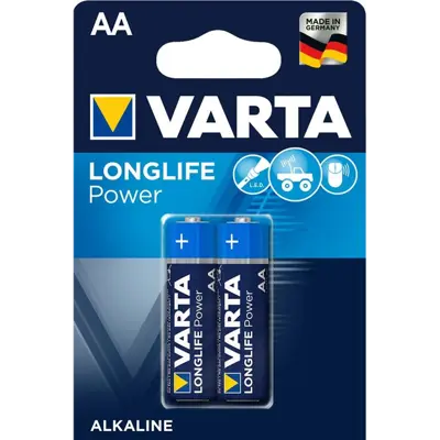 Батарейка VARTA 4906 LR06 LONGLIFE Power 2BL