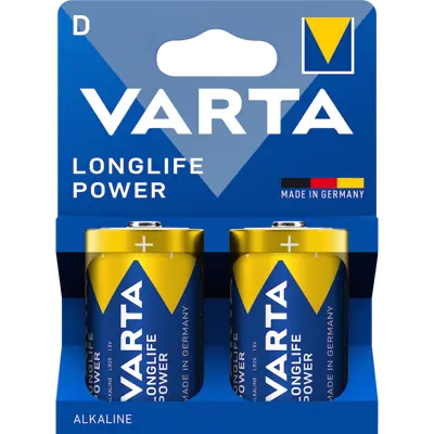 Батарейка VARTA 4920 LR20 LONGLIFE Power 2BL