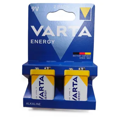 Батарейка VARTA 6LR61 04122 ENERGY 2BL