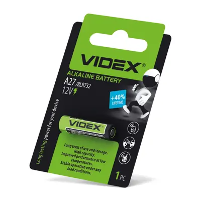 Батарейка Videx A 27 1BL