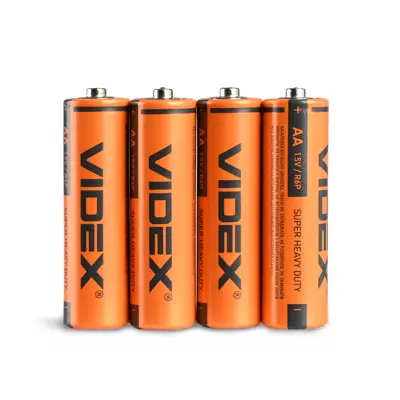 Батарейка Videx R6 4шт shrink