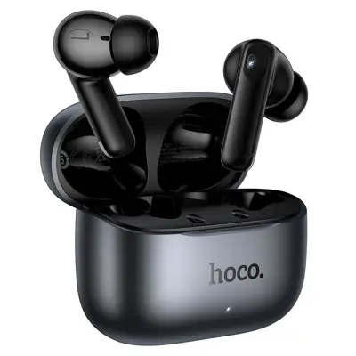 Bluetooth навушники HOCO EQ27 TWS Fun ANC+ENC APP metal gray
