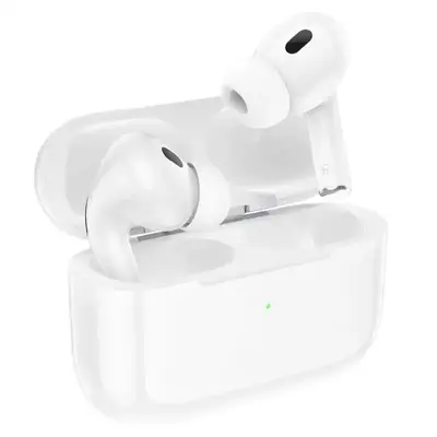 bluetooth навушники TWS HOCO EW51 True ws ANC noise reduction BT headset White