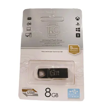 флеш-драйв T&G 117 8GB металева