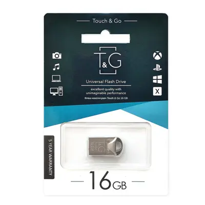 флешка T&G 106 16GB металева