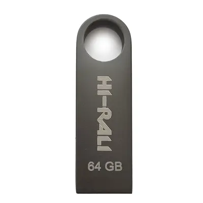 флешка Hi-Rali 64GB Shuttle чорний