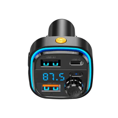 FM-модулятор XO BCC08 2USB Type-C BT5.4 QC3.0