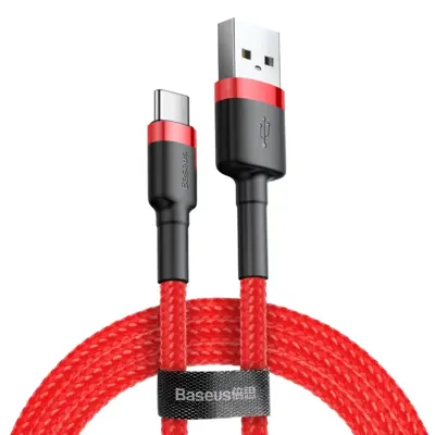 Кабель Baseus USB to Type-C Cafule CATKLF-C09 2A 2m Red