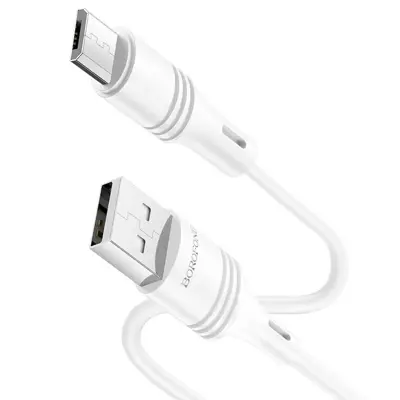 Кабель BOROFONE BX43 USB на Micro CoolJoy 2.4A 1m