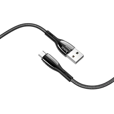 Кабель HOCO USB to Micro U89 2,4A 1,2m black
