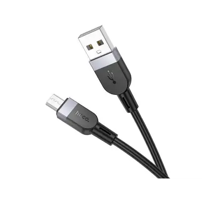 Кабель HOCO X109 Energy USB to Micro silicone 2,4A 1m чорний