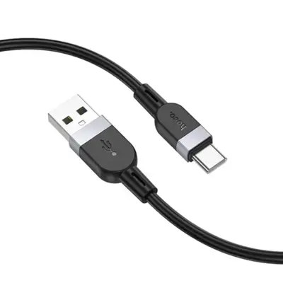 Кабель HOCO X109 USB to Type-C silicone 3A 1m чорний