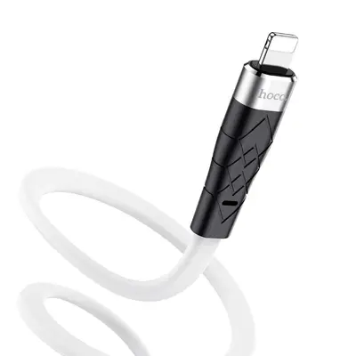 Кабель HOCO X53 USB to Lightning data 2,4A 1m білий