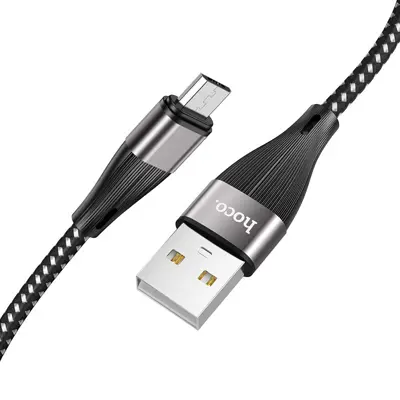 Кабель HOCO X57 USB to Micro 1м black