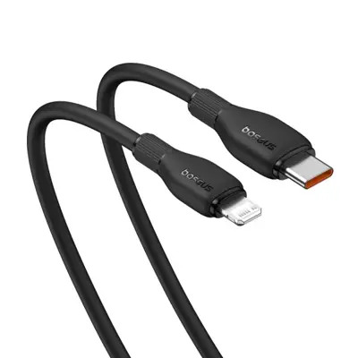 Кабель Power Delivery Baseus Type-C to IPhone Pudding PD20W 1.2m Black P10355701111-00