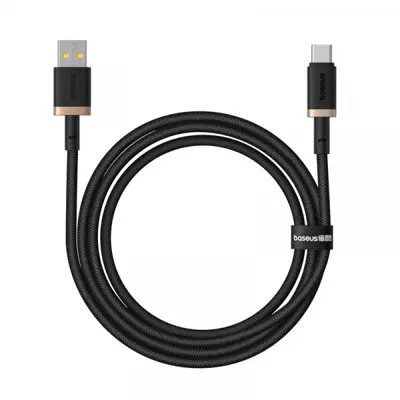 Кабель Power Delivery Baseus USB - Type-C Dura Series PD60W 1m Black-gold P10377802U01-00