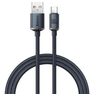 Кабель Power Delivery Baseus USB to Type-C Fast Charging PD100W 1,2m Black CAJY000401