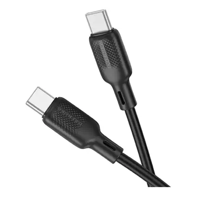 Кабель Power Delivery BOROFONE BX113 Type-C Silicone PD60W 2m чорний