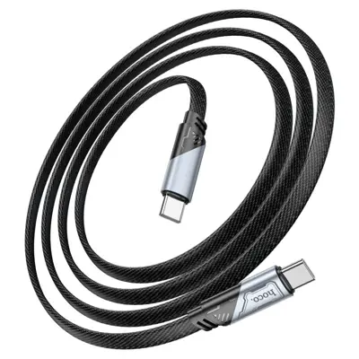 Кабель Power Delivery HOCO U119 Type-C to Type-C PD60W 1.2m чорний