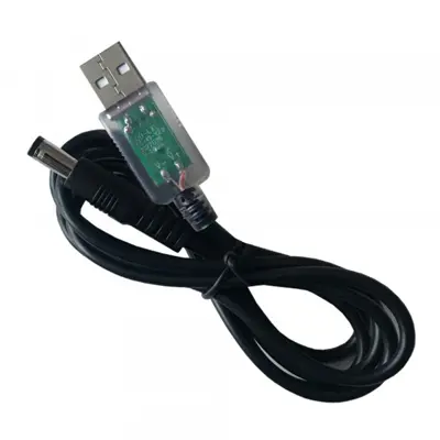 Кабель живлення Модема, Роутера з провишайкою DU33 USB-DC5521 router power cable 12V 1m