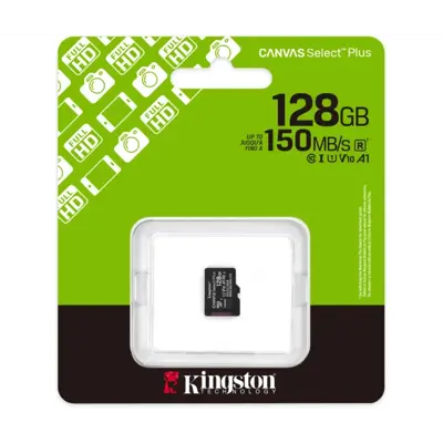 карта пам'яті KINGSTON microSD 128 GB UHS Class 10 100R без адаптера