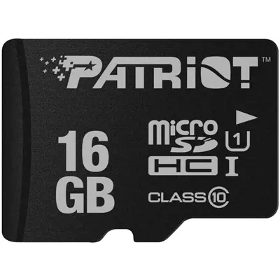 Карта пам'яті PATRIOT microSD 16GB Class10 UHS-I LX