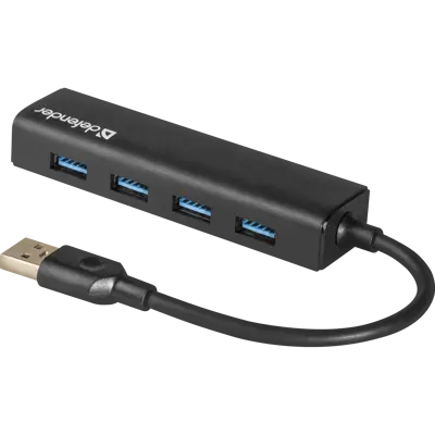 Хаб DEFENDER USB QUADRO EXPRESS 4xUSB3.0
