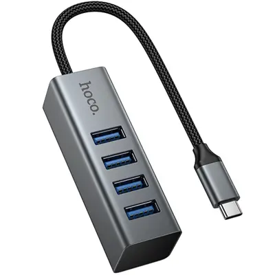 Хаб HOCO HB1C Type-C to 4xUSB3.0