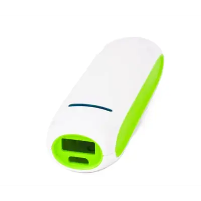 Корпус Power Bank для 1 акумулятора 18650  USB+microUSB 1А овальний