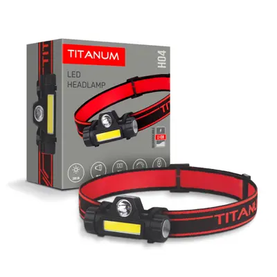 Ліхтар налобгий TITANUM TLF-H04 200Lm 6500K