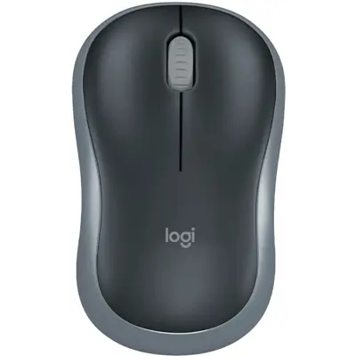 Миша бездротова Logitech M185 Wireless OPT Black/Grey