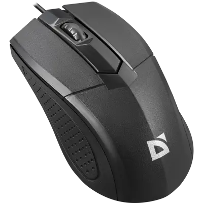 Миша DEFENDER Optimum MB-270 USB чорна,3 кнопки,1000 dpi