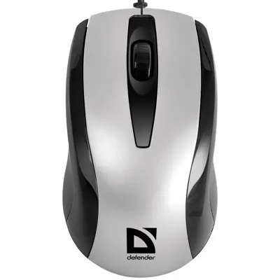 Миша DEFENDER Optimum MM-140 USB S (срібло) USB