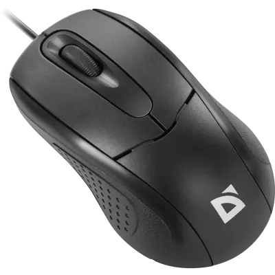 Миша DEFENDER Standard MB-580 3 кнопки, 1000 dpi, чорна