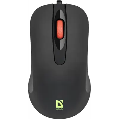 Миша DEFENDER Ultra Classic MB-280 3кнопки, 1000dpi, чорна
