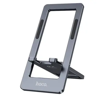 Настільний тримач Hoco HD11 Volar metal folding Gray