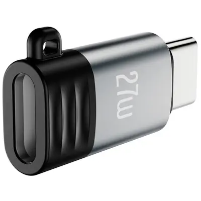 Перехідник XO NB263A iPhone Female to Type-C Male PD27W Black