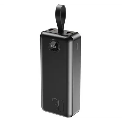 power bank XO PR240 30000mAh USB-C 20W USB-A 22.5W чорний
