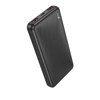 power bank BOROFONE BJ56 Graceful 10000mAh 2xUSB 1xType-C 22.5W PD20W чорний