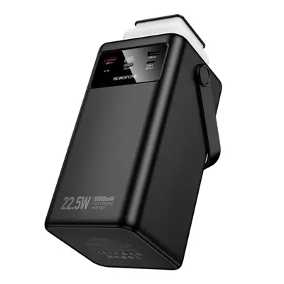 power bank BOROFONE BJ65B High 22.5W+PD20W 80000mAh чорна