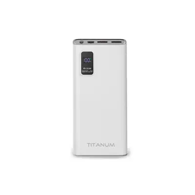 power bank TITANUM 727S 22.5W 20 000mAh White
