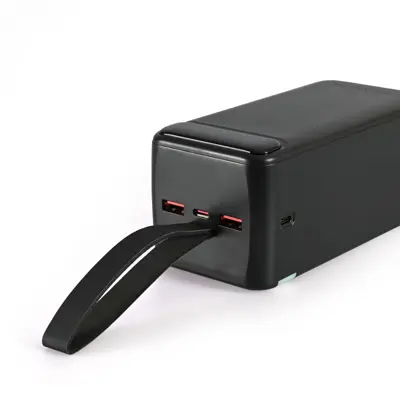 power bank TITANUM 741S 22.5W 50 000mAh чорний