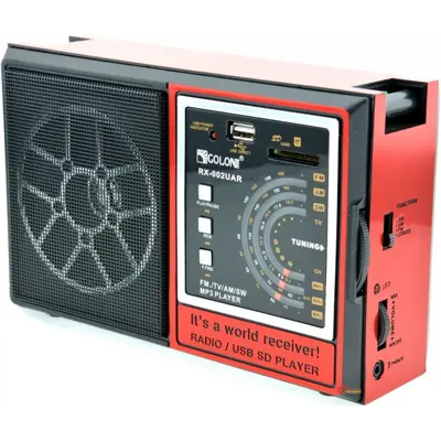 Радіоприймач Golon RX-002 UAR FM, USB, SD