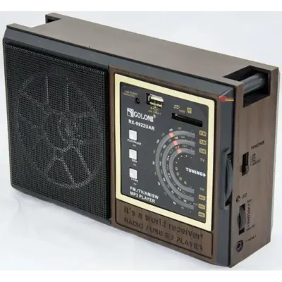 радіоприймач Golon RX-9922 FM/TV/FM/AM/SW, mp3, USB, TF