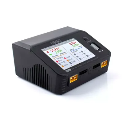 Розумне зарядне ToolkitRC M6DAC TK11500, LiPo LiHV LiFe Liion 1-6S, NiMh, Pb, 2 канали, 700W від 220В