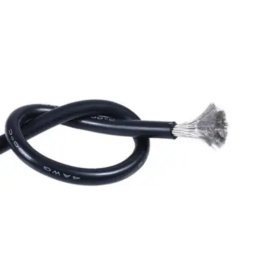 Силіконовий провід 14AWG чорний
