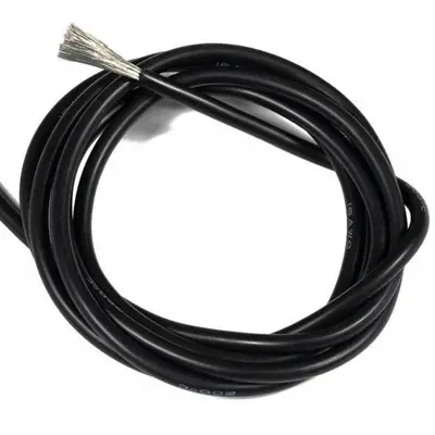 Силіконовий провід 16AWG чорний